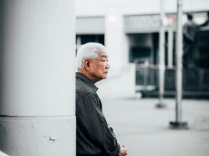 Old Asian Man AMD