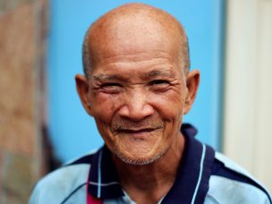 Older Asian Man