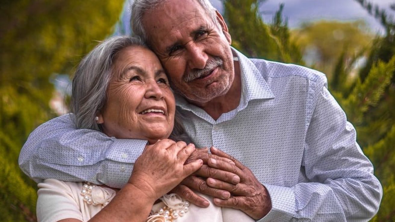 Old Latino:Native Couple